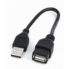 Кабель-подовжувач USB2.0 AM/AF 0.15м