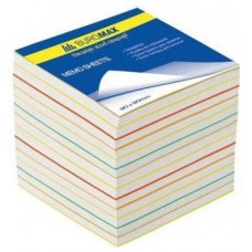 Бумага для заметок блок 90x90x90мм Радуга (BM.2249)