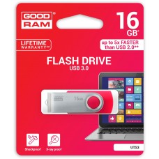 16GB USB3.0 Flash пам'ять GOODRAM UTS3 Twister Red