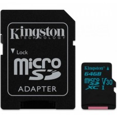 Карта памяти Class 10 UHS| U3 64GB microSDXC + SD adapter