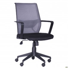 AMF Крісло Tin сидіння Саванна nova Black/ спинка Сітка SL-00 чорна