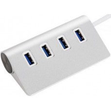 USB HUB 4port  3.0 алюминій, 20 см