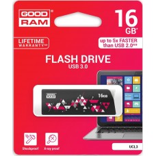 16GB USB3.0 Flash Накопичувач Goodram UCL3 Cl!ck Black (UCL3-0160K0R11)