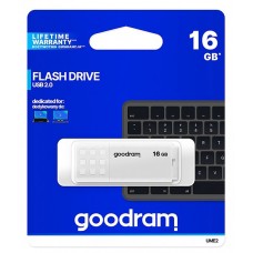 16GB USB2.0 Flash Накопичувач Goodram UME2 WHITE (UME2-0160W0R11)