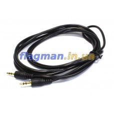 Аудио кабель 3.5мм mini-jack Male-Male 5м Премиум