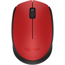 Беспроводная мышь Logitech Wireless Mouse M171 WL Red/Black