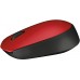 Беспроводная мышь Logitech Wireless Mouse M171 WL Red/Black