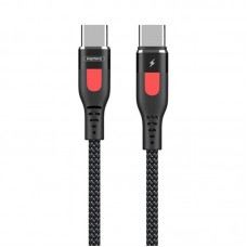 Кабель Remax Super PD Fast Type-C to Type-C Data/Charge 1M, black 