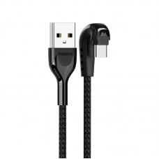 Кабель Remax Heymanba Type-C 3.0A Data/Charge 1M, black 