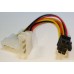 Кабель живлення відеокарти MOLEX - 6pin
