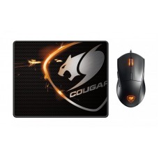 Мишка Cougar Minos XC Black з килимком Speed XC