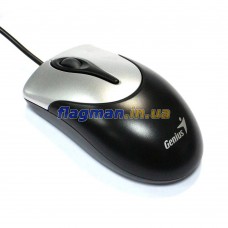 Мышь Genius NetScroll 100 PS/2 Black+Silver