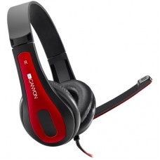 Гарнітура CANYON HSC-1 basic PC Black-red