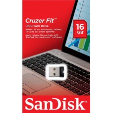 16GB USB2.0 Flash Накопитель SanDisk Cruzer Fit (SDCZ33-016G-G35)