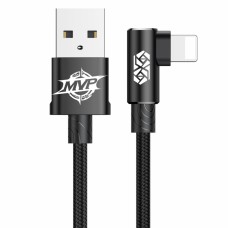 Кабель Baseus MVP Elbow Type Cable USB For IP 2A 1m Black 