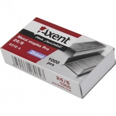 Скобы №24/6  Axent Pro  1000шт 