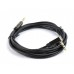 Аудио кабель 3.5мм mini-jack Male-Male 1.8м Угловой Премиум