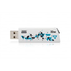 32GB USB2.0 Flash Накопитель Goodram UCL2 Cl!ck White