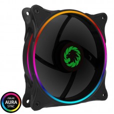 Вентилятор для корпусу 120мм RGB підсвічування гумові