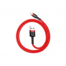Кабель Baseus Cafule Cable USB For Lightning 2.4A 0.5m Red+Red 