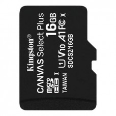 Карта памяти 16GB  MicroSDHC Canvas Select Plus 100 R A1 C10 S Kingston (SDCS2/16GBSP)
