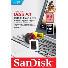 64GB USB3.1 Flash Накопитель SanDisk Ultra Fit (SDCZ430-064G-G46)